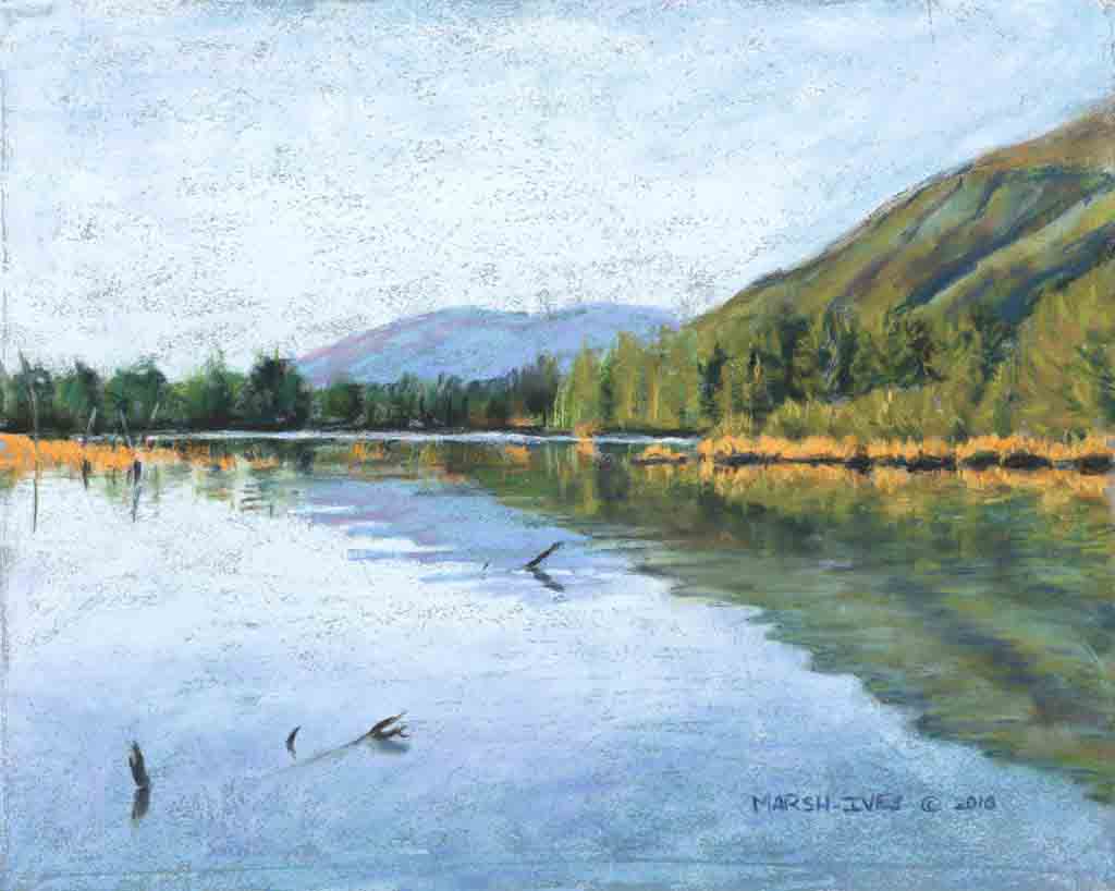 Calm Waters of Beach Lake
