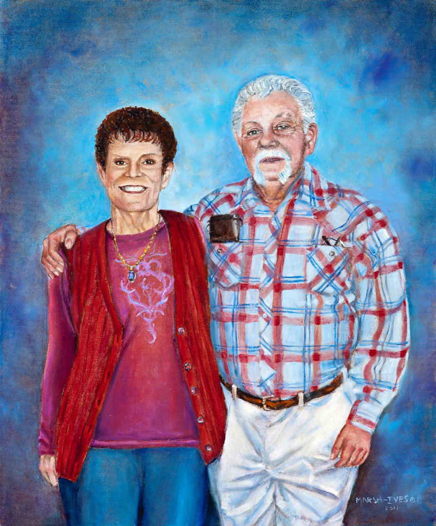 Kathy"s Parentslarge oil