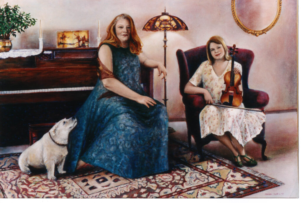 Vanessa and daughter Sarah