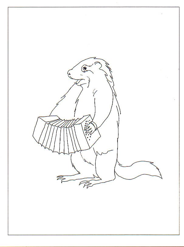 Wild Things Marmot with Accordion